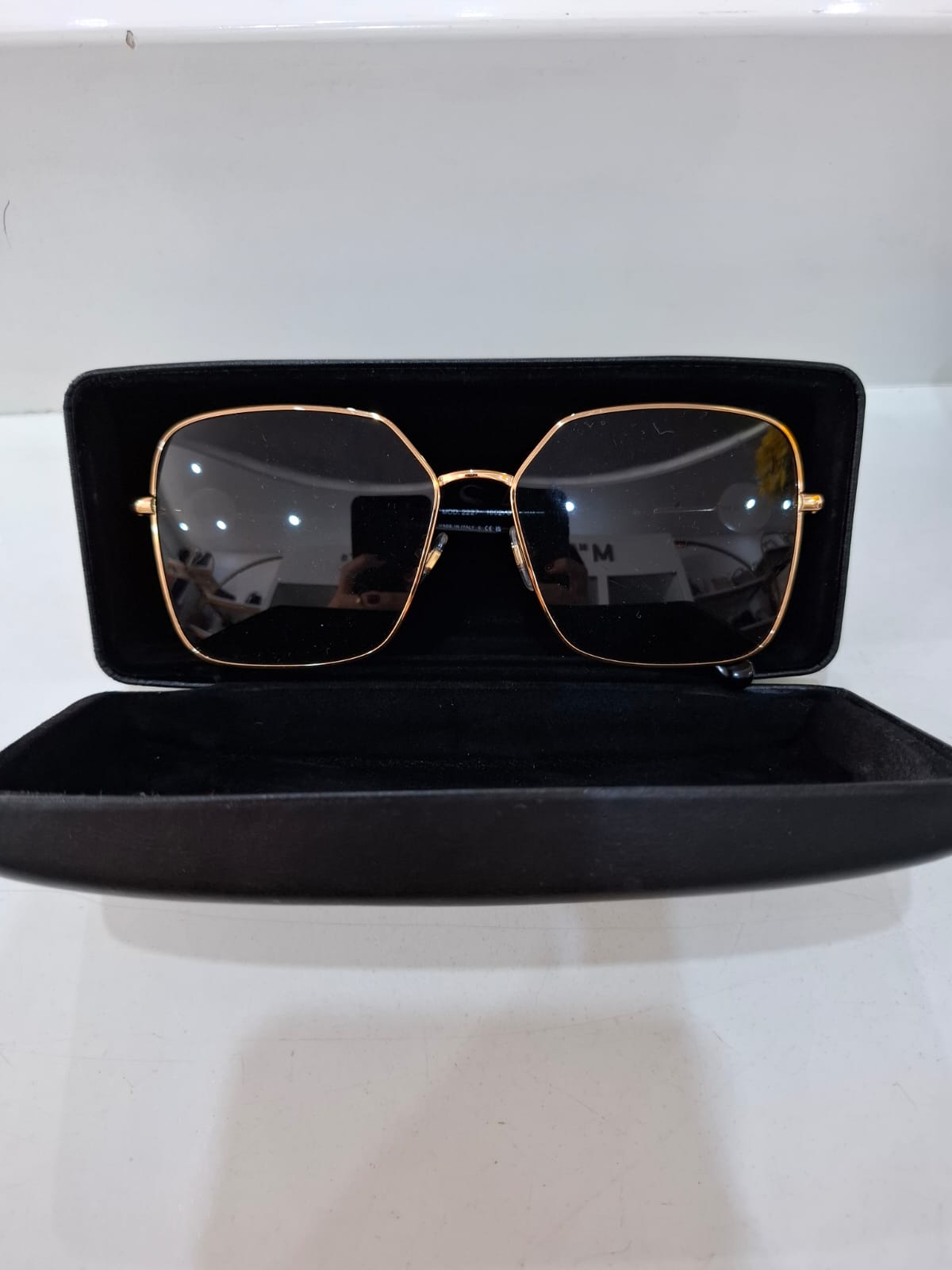 Lentes dorados hombre on sale