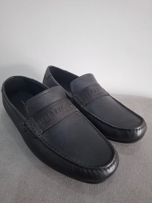 MOCASINES TOMMY HILFIGER COLOR NEGRO - TALLA 41