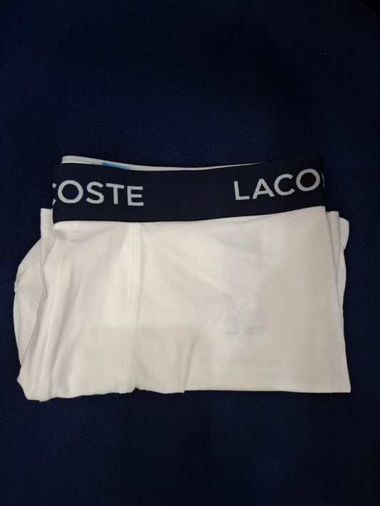 BOXER LACOSTE COLOR BLANCO - TALLA L