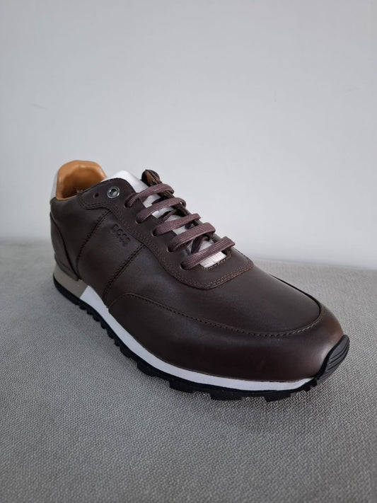 ZAPATILLAS HUGO BOSS COLOR MARRON - TALLA 41