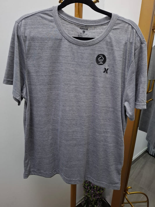 POLO HURLEY COLOR GRIS JASPEADO - TALLA L