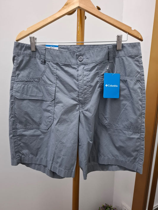 SHORT COLUMBIA COLOR PLOMO - TALLA 34