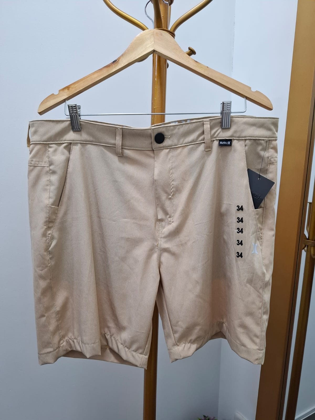 SHORT HURLEY COLOR BEIGE - TALLA 34