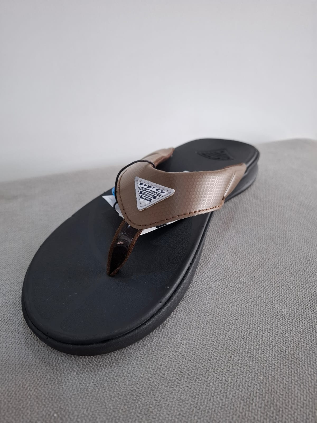 SANDALIAS DE HOMBRE COLUMBIA COLOR NEGRO CON MARRON - TALLA 42