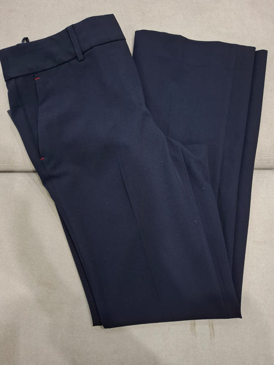 PANTALON DE VESTIR DE MUJER CALVIN KLEIN COLOR AZUL NOCHE - TALLA S