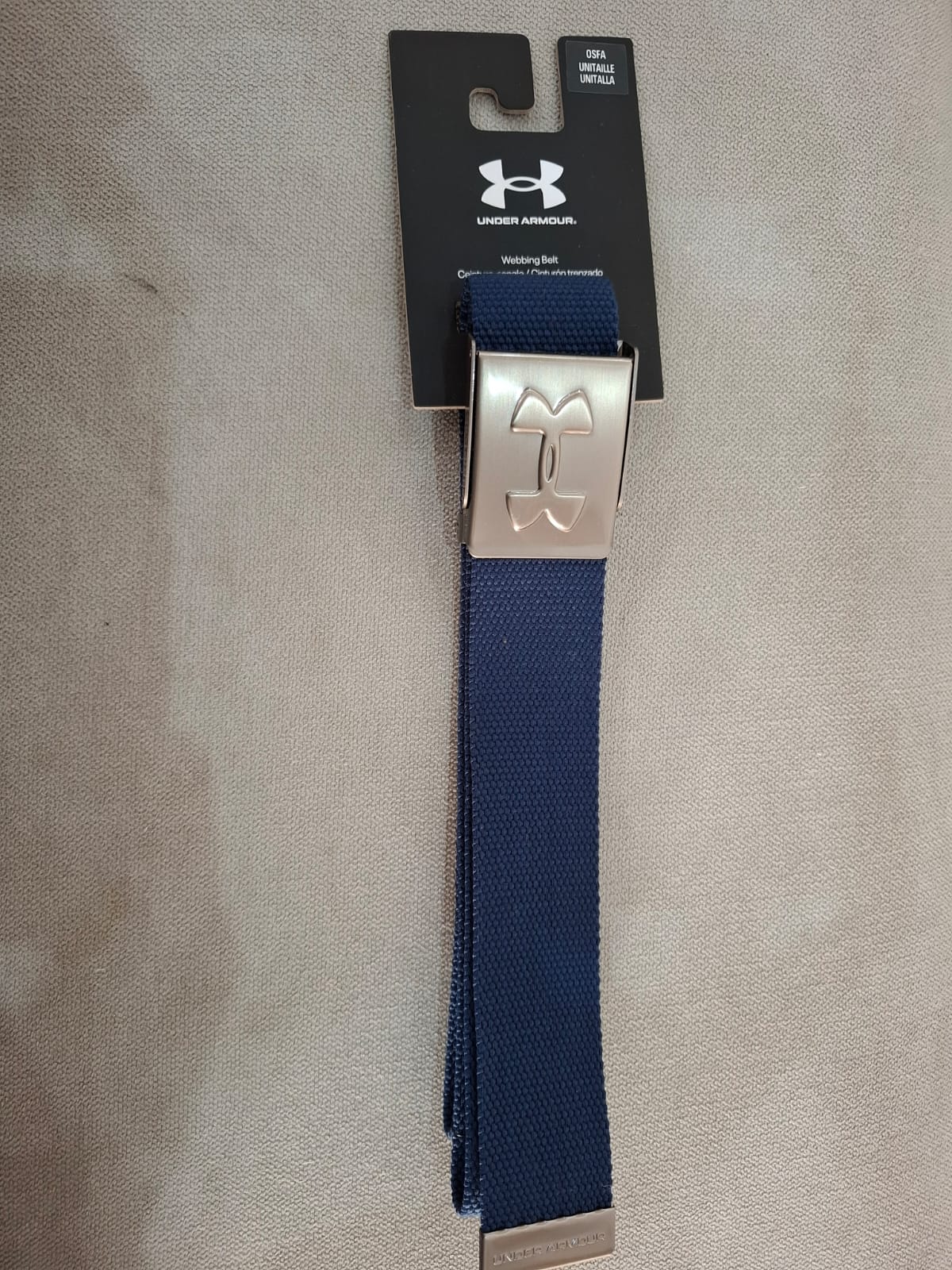 CORREA PARA HOMBRE UNDER ARMOUR COLOR AZUL