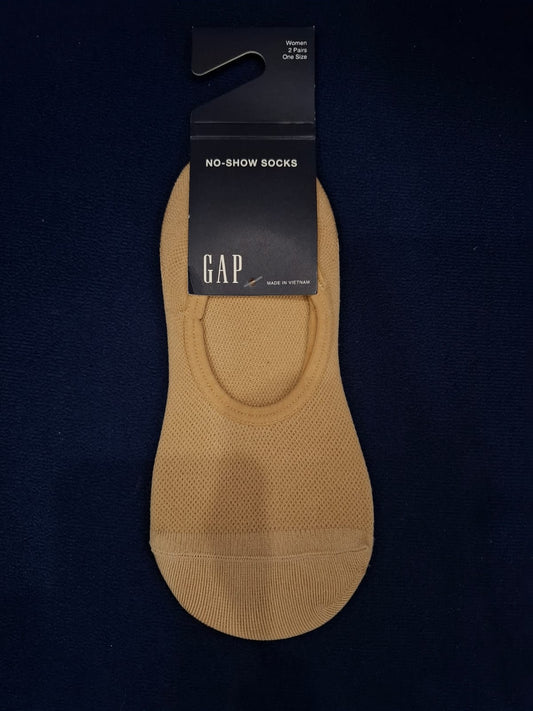 PACK DE 2 PARES MEDIAS INVISIBLES DE MUJER GAP COLOR PIEL