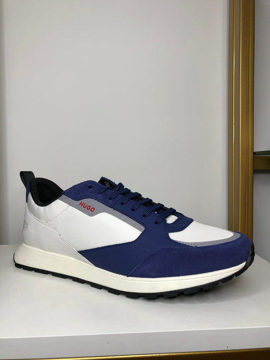 ZAPATILLAS HUGO BOSS COLOR AZUL CON BLANCO - TALLA 43