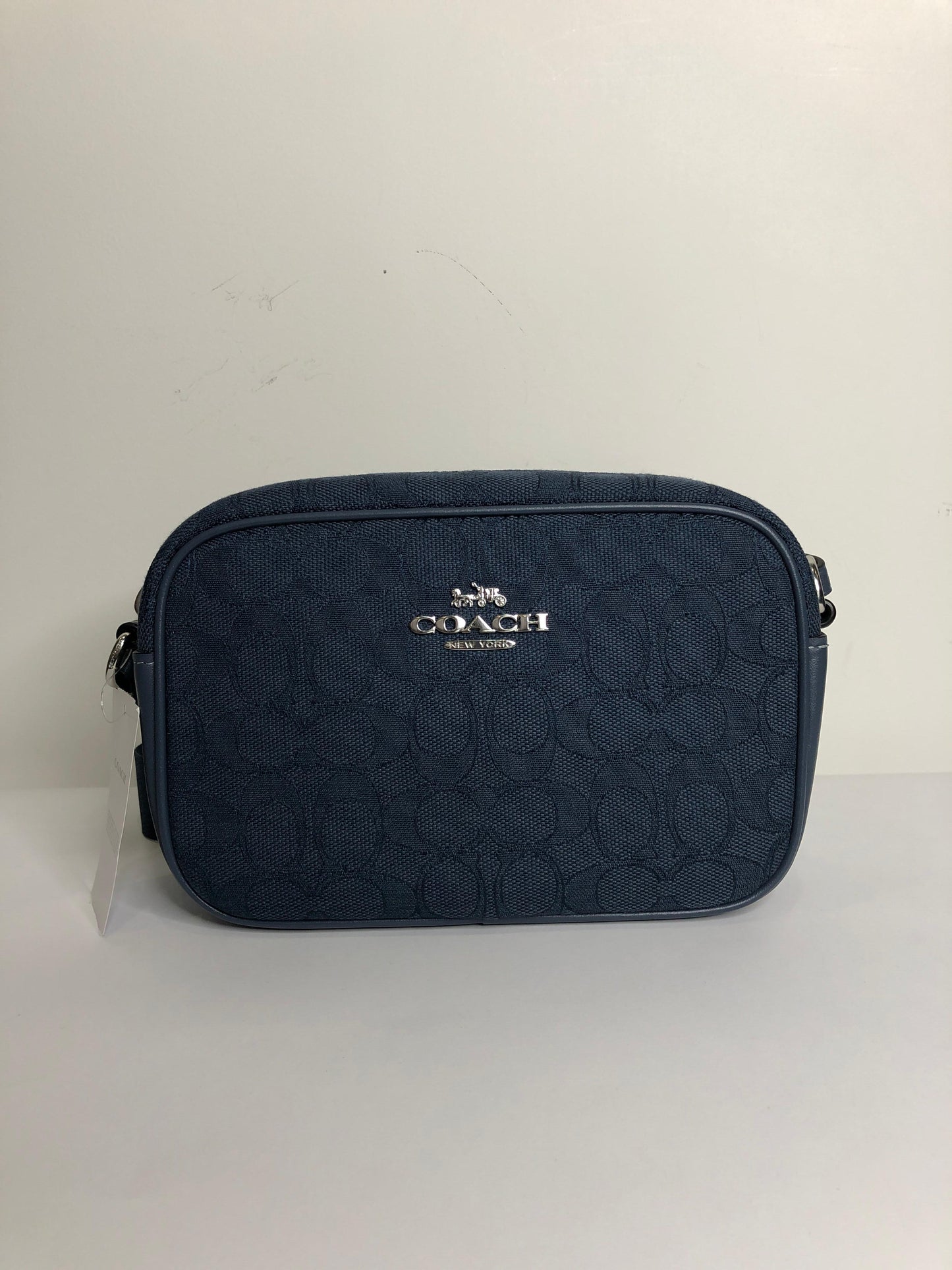 CARTERA COACH COLOR AZUL NOCHE