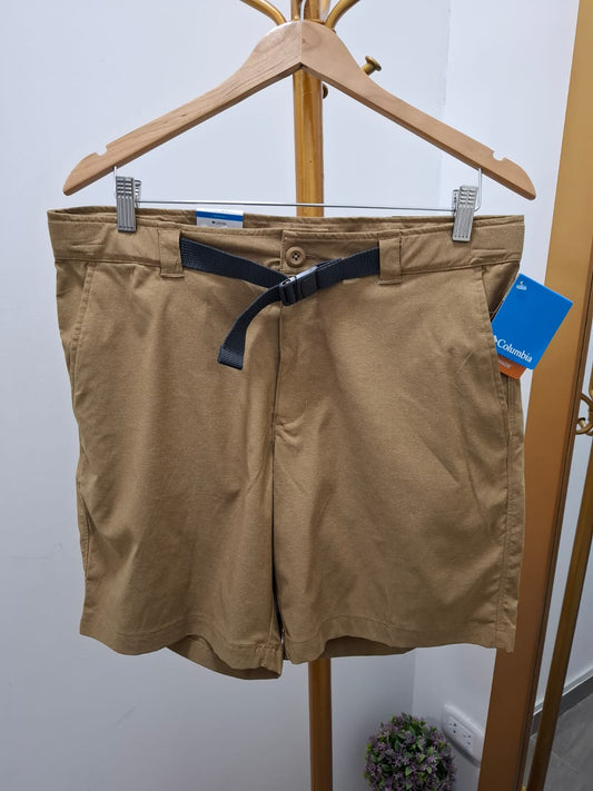 SHORT COLUMBIA COLOR CAMEL - TALLA 34