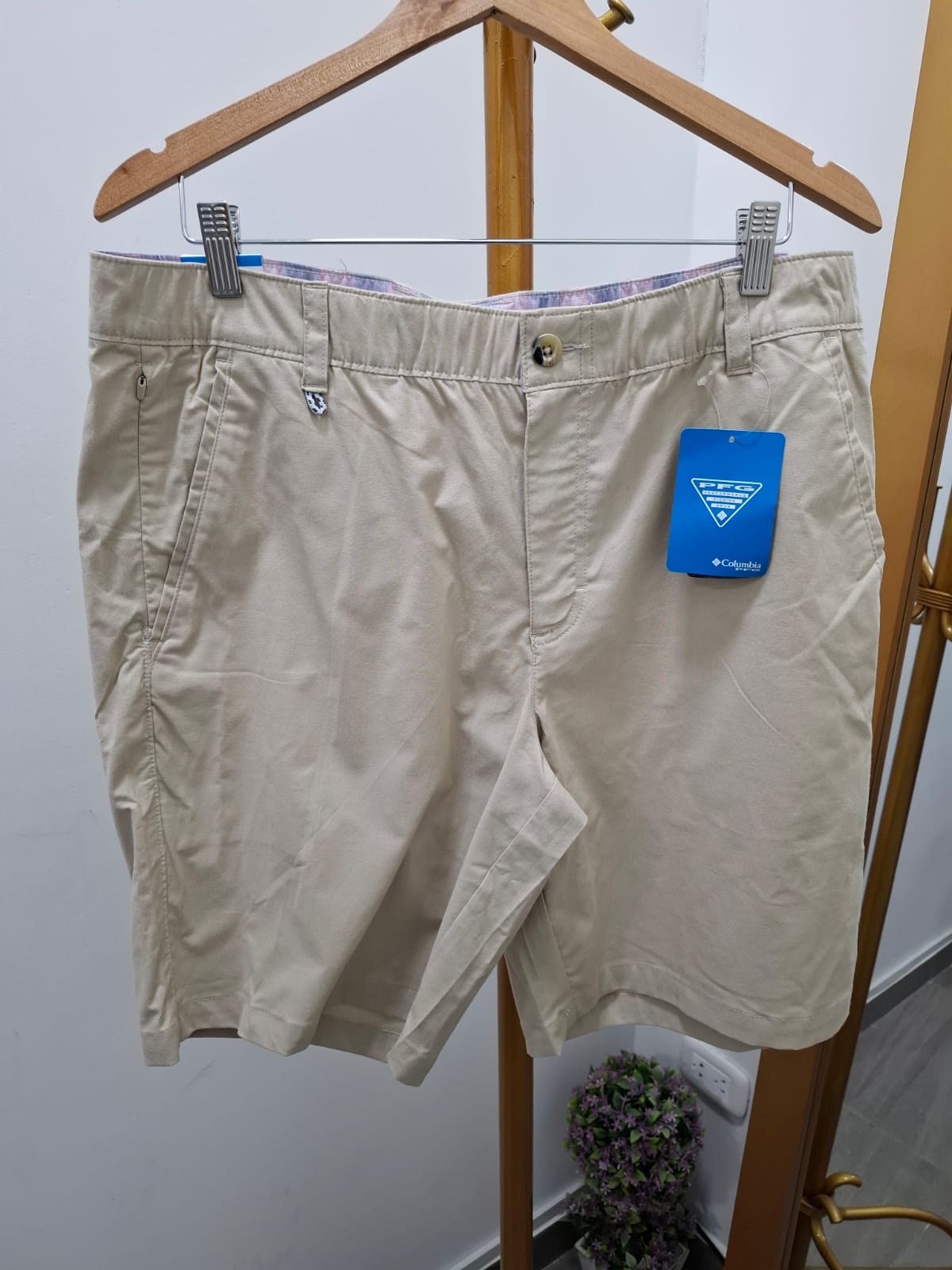 SHORT COLUMBIA COLOR BEIGE - 36