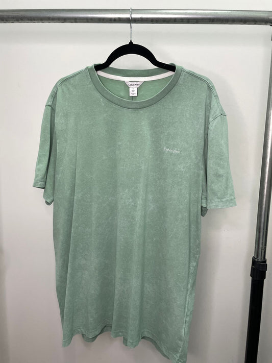 POLO CALVIN KLEIN COLOR VERDE AGUA - TALLA L