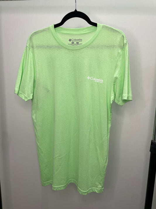 POLO COLUMBIA COLOR VERDE NEON - TALLA M