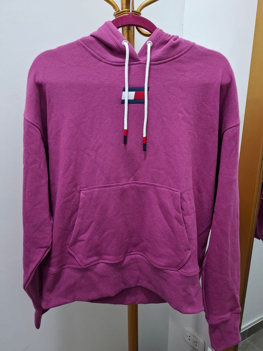 POLERA DE MUJER TOMMY HILFIGER COLOR MORADO  - TALLA M