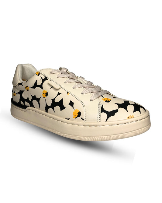 ZAPATILLAS DE MUJER COACH CON ESTAMPADO DE MARGARITAS - TALLA 37