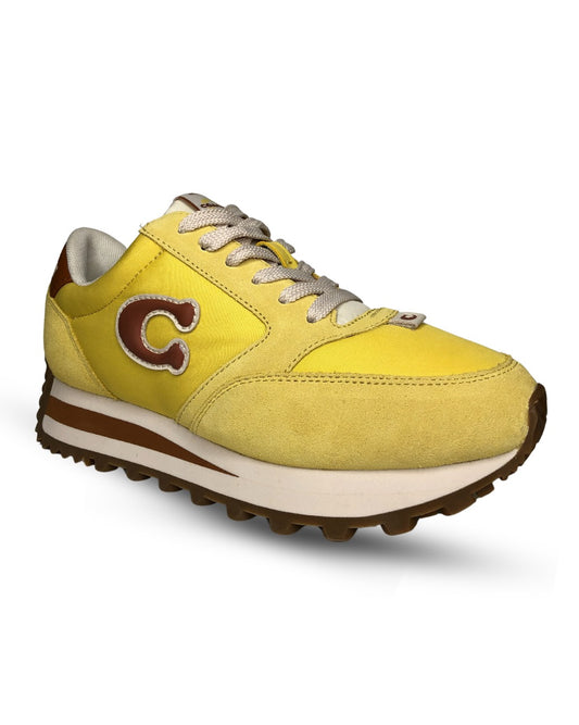 ZAPATILLAS DE MUJER COACH COLOR AMARILLO - TALLA 37